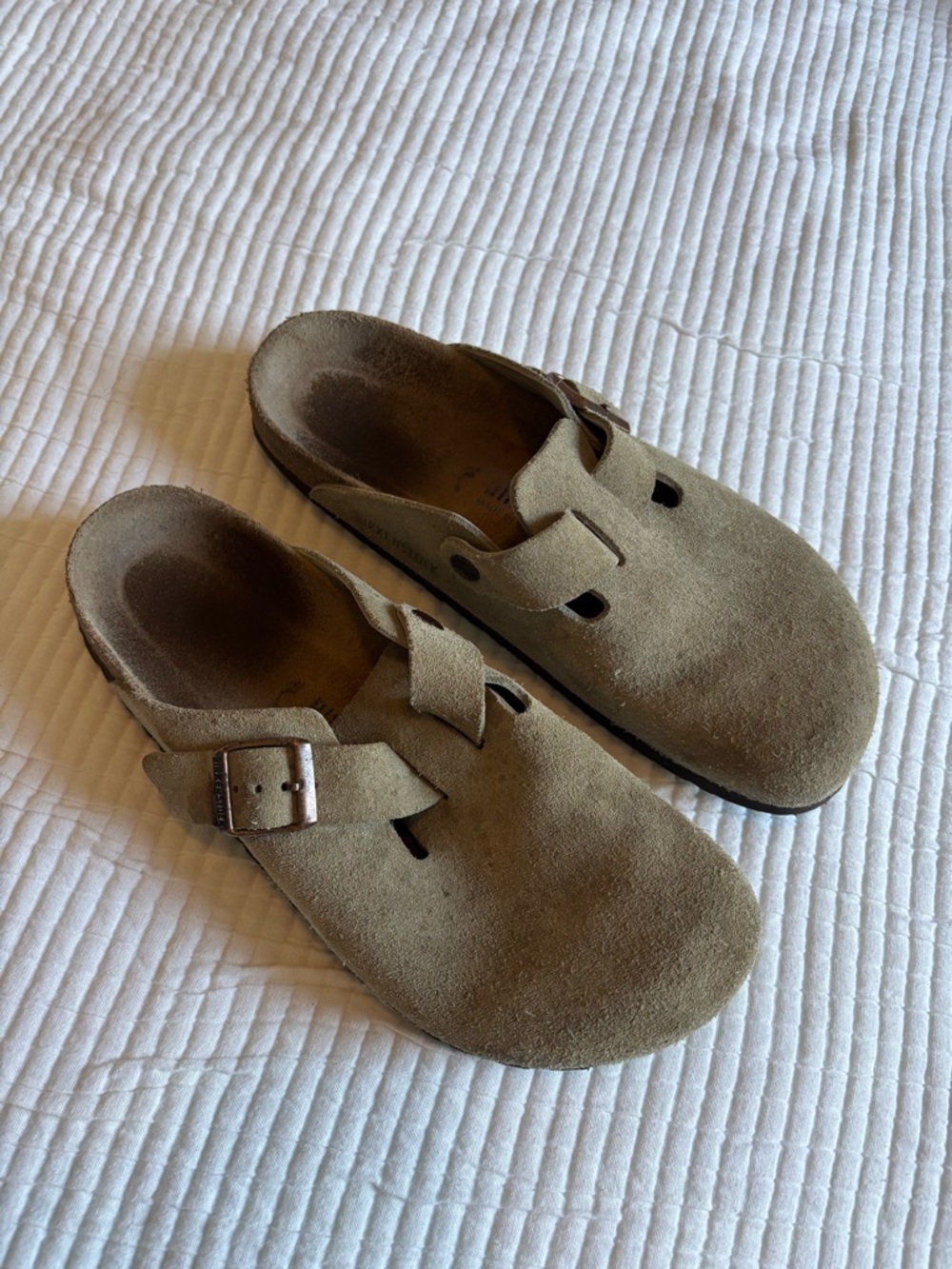 Birkenstock Boston Clog - Suede - size 42